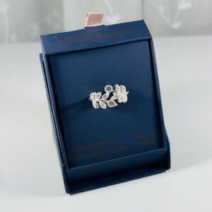 Silver Leaf Design Ring